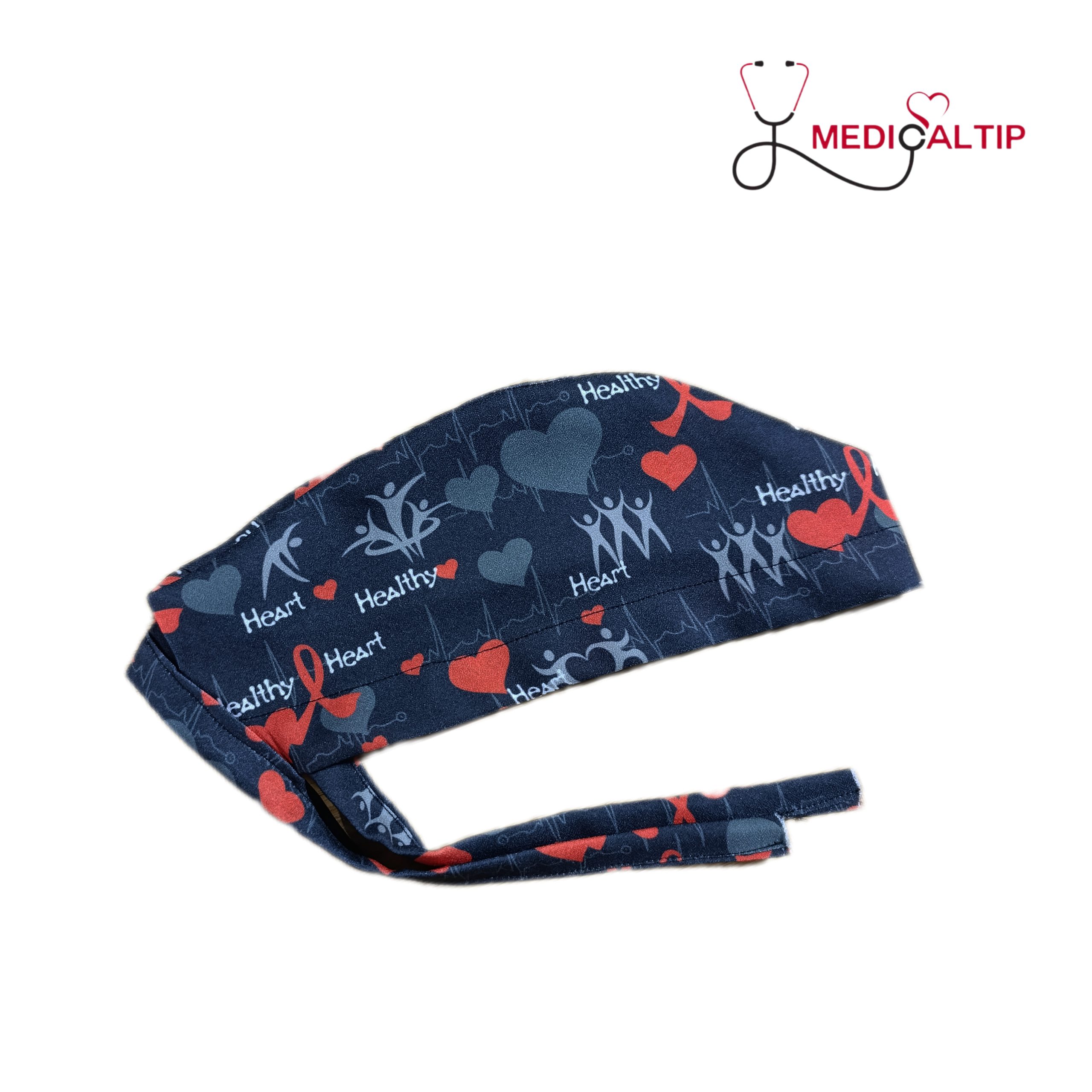 کلاه اسکراب طرح دار