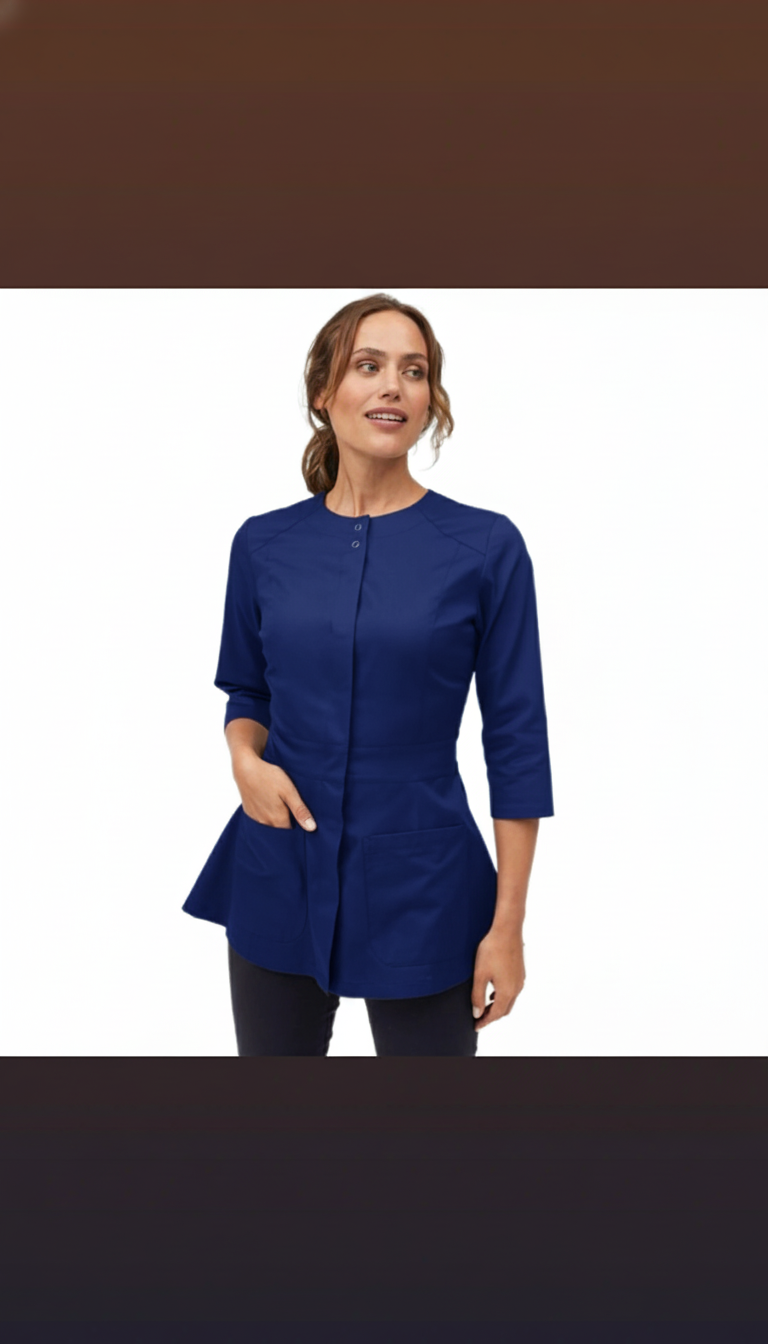 اسکراب جلو دکمه زنانه مدل آیدا