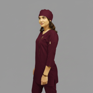 اسکراب زنانه مدل هانیا زیپ دار